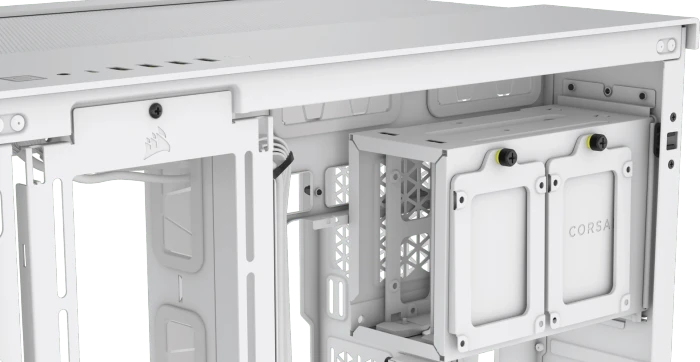 Corsair 6500X, weiß, Glasfenster