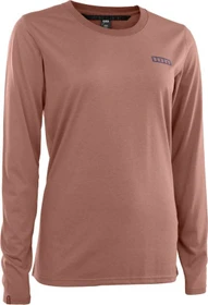 ION Bike Tee Logo DR LS Trikot langarm evil amber (Damen)