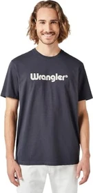 Wrangler Frame Logo T-Shirt kurzarm schwarz (Herren)