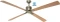 CasaFan Eco Neo III 180 MA-AH/BU WiFi Deckenventilator ahorn/buche/messing antik Vorschaubild