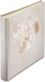 Hama Jumbo Fotoalbum, 30x30, 100 weiße Seiten, Singo II Cotton