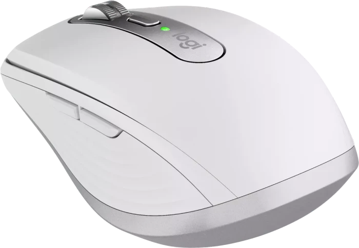Logitech MX Anywhere 3S for Business Pale Grey, weiß/grau, Logi Bolt, USB/Bluetooth