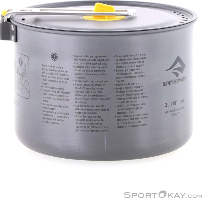 Sea to Summit Frontier Ultralight Two Pot 2-teilig Kochtopfset
