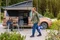 Brennenstuhl Garant G CEE 3 Camping Kabeltrommel, CEE 230V/16A auf 1x Schuko + 1x CEE 230V/16A, 25m, IP44, H07RN-F 3G2,5 Vorschaubild
