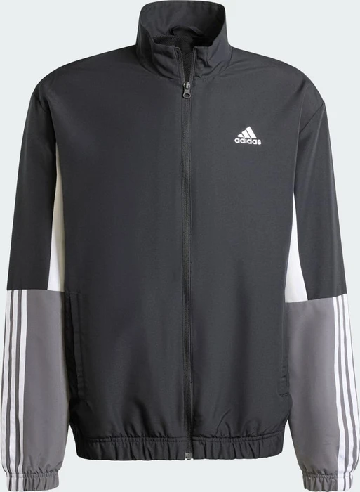 adidas Sportswear Colorblock 3-Streifen Trainingsanzug schwarz (Herren)