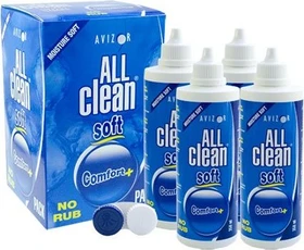 Avizor AllClean Soft All-in-one-Lösung, 1.4l (4x 350ml)