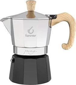 Forever Miss Moka Prestige Woody 3 Tassen Espressokanne
