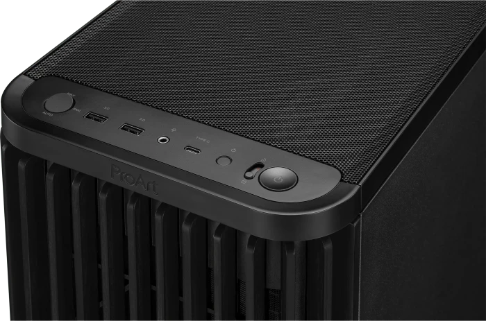 ASUS ProArt PA401 Wood Edition, schwarz, Metal Panel