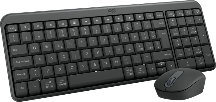 Logitech MK250 Compact Wireless Combo Graphite, Bluetooth, IT