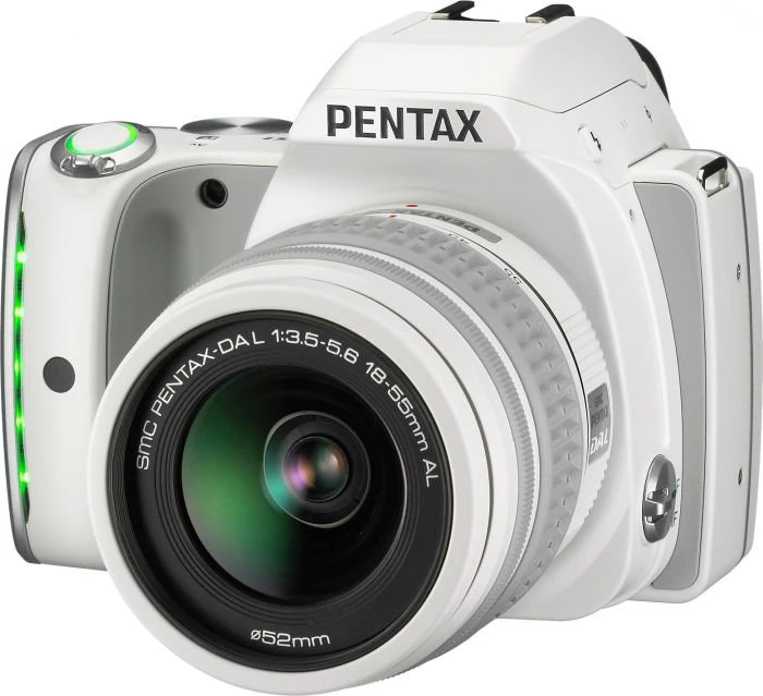 Pentax K-S1 weiß mit Objektiv smc DA L 18-55mm 3.5-5.6 AL