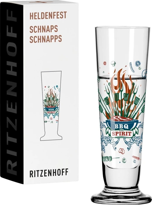 Ritzenhoff Heldenfest Schnapsglas #14 von 2percent 2022 52ml