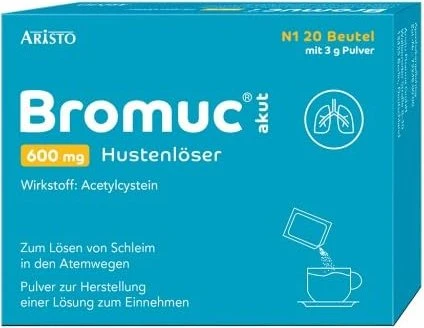 Bromuc akut 600 mg Hustenlöser, 20 St