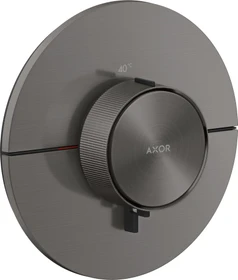 Hansgrohe Axor ShowerSelect ID rund Thermostat brushed black chrome