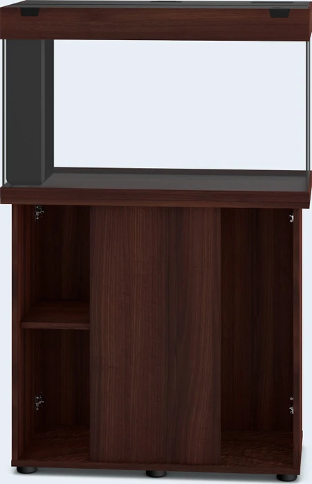 Juwel Rio 125 LED Aquarium-Set mit Unterschrank, dunkles Holz/dunkles Holz, 125l