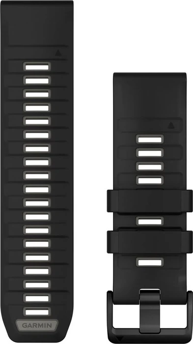 Garmin Ersatzarmband QuickFit 26 Silikon black/pebble grey