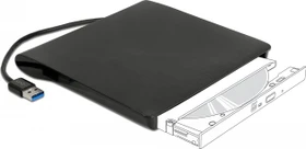 DeLOCK externes 5.25"-Gehäuse für Ultra Slim SATA Laufwerke, 9.5mm