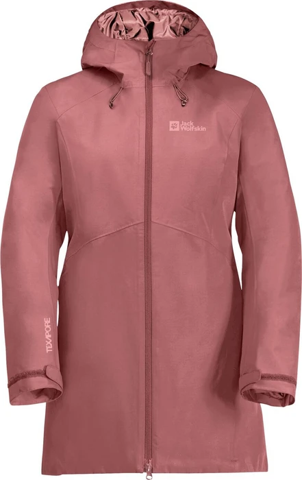 Jack Wolfskin Heidelstein Ins Funktionsjacke red ochre (Damen)