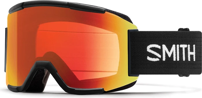 Smith Squad black/chromapop everyday red mirror
