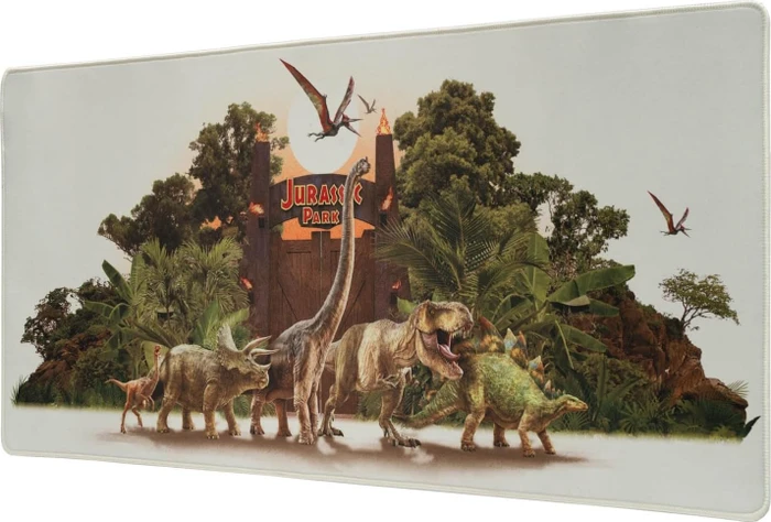 Grupo Erik Editores Jurassic Park XL Mousepad, 800x350mm, mehrfarbig