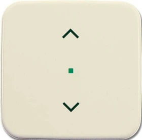 Busch-Jaeger Wippe 1-fach mit Symbol "Jalousie", weiß