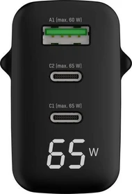 Ansmann HomeCharger HC365PD mit Display schwarz