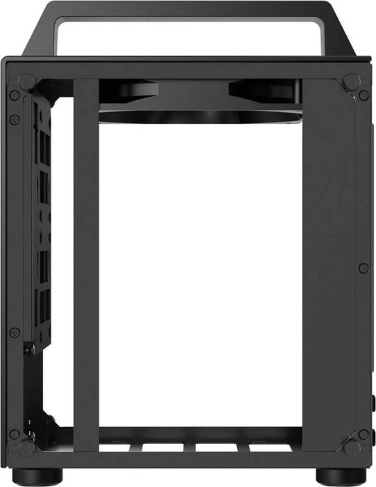 Jonsbo T8, schwarz, Glasfenster, Mini-ITX