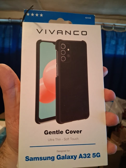 Vivanco Gentle Cover für Samsung Galaxy A32 5G pink