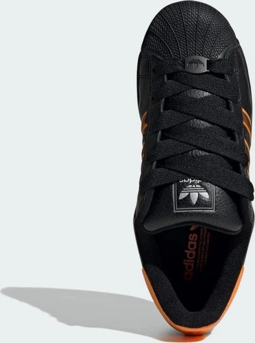 adidas Superstar II core black/crew orange/semi impact orange (Damen)