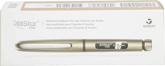 Sanofi AllStar Pro Insulinpen silber