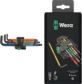 Wera 950 SPKL/9 SM N Multicolour 1 Innensechskant Winkelschlüsselsatz, 9-tlg.
