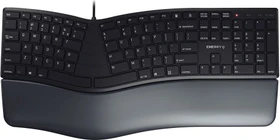 Cherry KC 4500 Ergo, schwarz, USB, EU