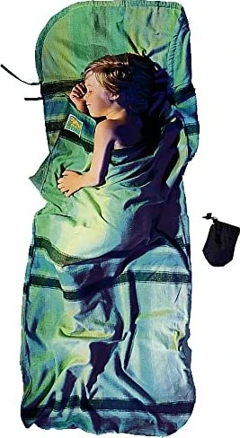 Cocoon TravelSheet Baumwolle Flanell Hüttenschlafsack african rainbow (Junior)
