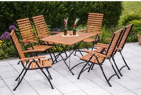 Merxx Schlossgarten Gartenmöbel-Set, 7-tlg.