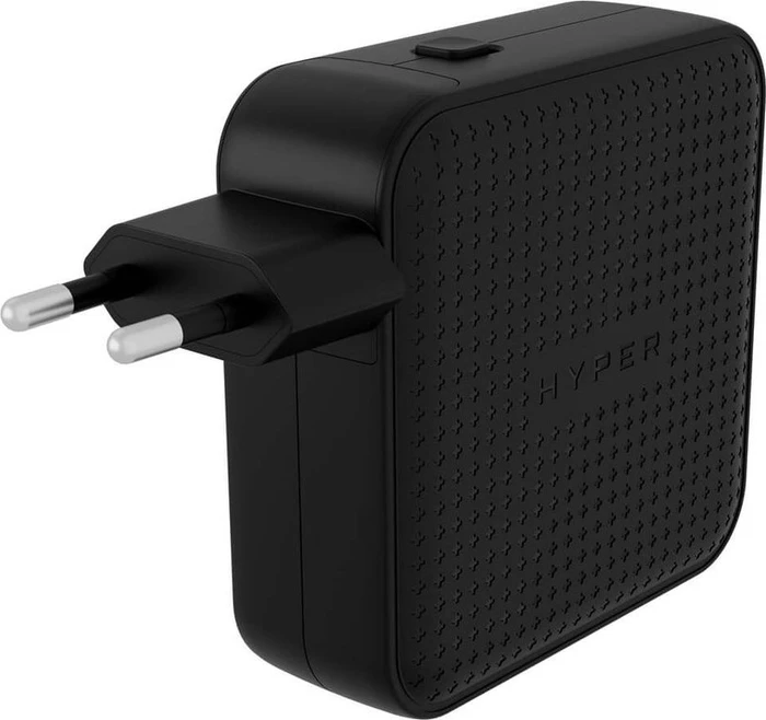 Hyper HyperJuice GaN Reise-Ladegerät, 3x USB-C + 1x USB-A, 100W, schwarz