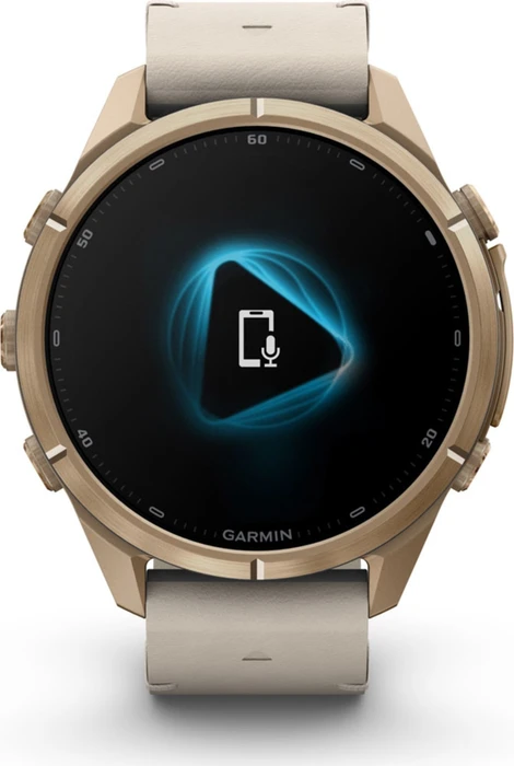 Garmin Fenix 9 Pro inReach 43mm autumn gold titanium/bone leather