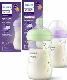 Philips Avent SCY903/72 Natural Response Trinkflasche, 3-6M, 260ml
