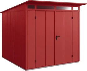 EcoStar Elegant Premiumline Typ 2 Gerätehaus purpurrot