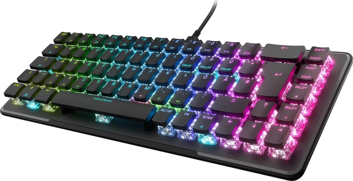 Turtle Beach Vulcan II Mini, schwarz, LEDs RGB, TITAN II OPTICAL RED, USB, DE