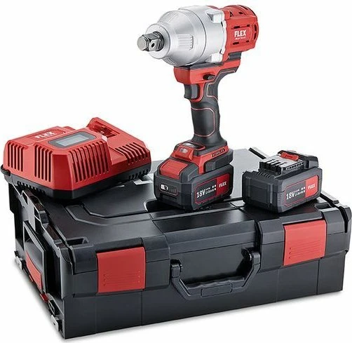 Flex IW 3/4" 18.0-EC/5.0 Akku-Schlagschrauber inkl. L-Boxx + 2 Akkus 5.0Ah