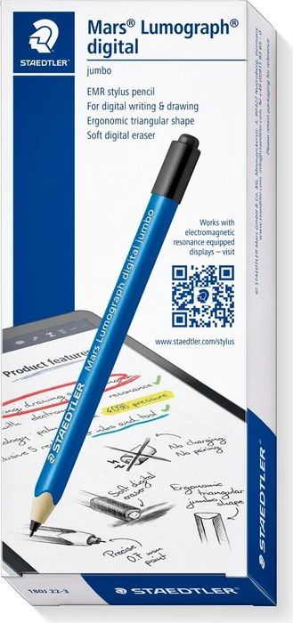 Staedtler Mars Lumograph digital jumbo EMR Stylus, blau