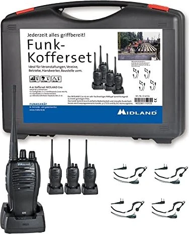 Midland G10 Pro Kofferset, 2er-Pack