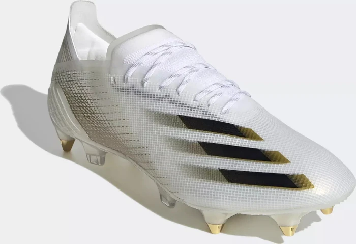 adidas X Ghosted.1 SG cloud white/core black/met. gold melange (Herren)