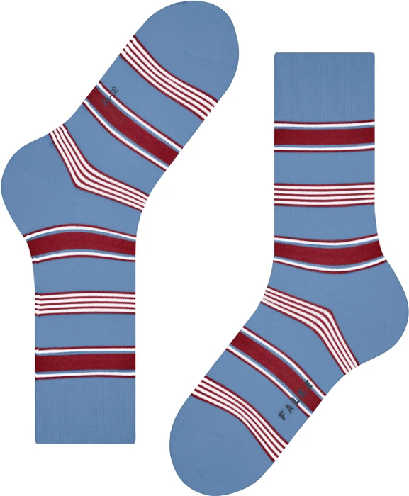 Falke Marina Stripe Socken cornflower blue (Herren)