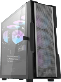 DarkFlash DK431 Black, Glasfenster