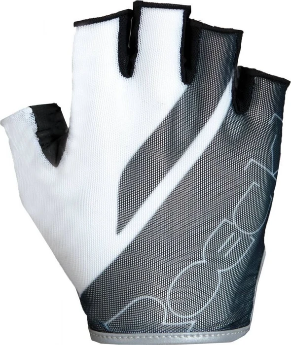 Roeckl Ibiza Fahrradhandschuhe schwarz/weiß