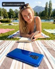 Huawei PC Cover für P Smart Pro blau