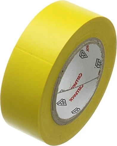 Cellpack No.128 gelb, Isolierband, 19mm/10m, 10 Stück