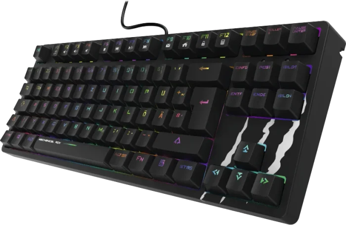 Hama uRage M3chanical RDX Slim-Size Gaming Keyboard, USB, DE