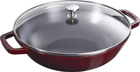 Zwilling Staub Wokpfanne 30cm 4.74l grenadine