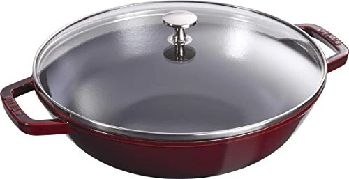 Zwilling Staub Wokpfanne 30cm 4.74l grenadine